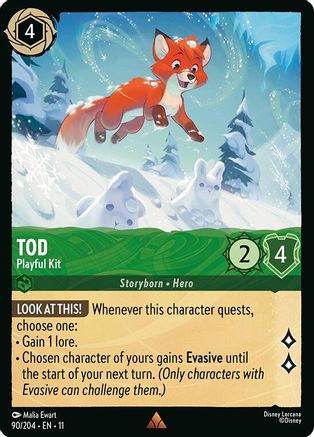 Tod - Playful Kit (90/204) - Winterspell Cold Foil | Grognard Games
