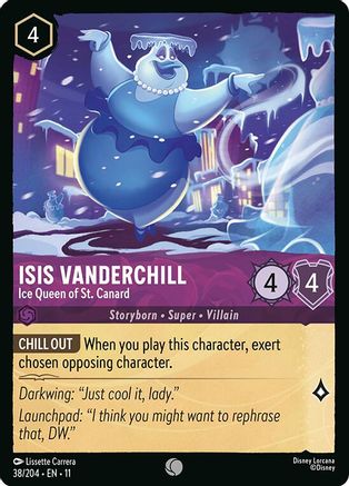 Isis Vanderchill - Ice Queen of St. Canard (38/204) - Winterspell | Grognard Games