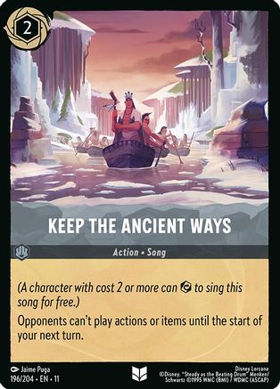 Keep the Ancient Ways (196/204) - Winterspell | Grognard Games