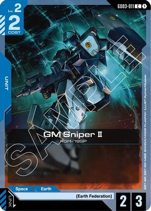 GM Sniper II - Steel Requiem (GD03-011) | Grognard Games