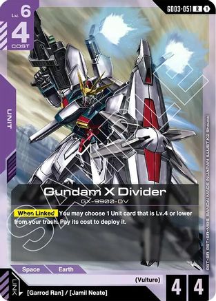 Gundam X Divider - Steel Requiem (GD03-051) Holofoil | Grognard Games