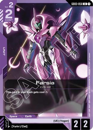 Farsia - Steel Requiem (GD03-058) | Grognard Games