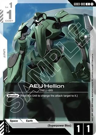 AEU Hellion - Steel Requiem (GD03-083) | Grognard Games