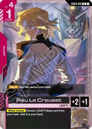 Rau Le Creuset - Steel Requiem (GD03-091) Holofoil | Grognard Games
