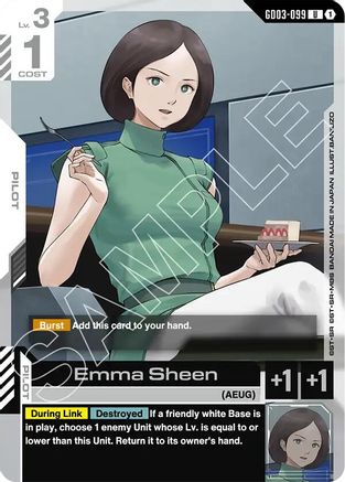 Emma Sheen - Steel Requiem (GD03-099) | Grognard Games