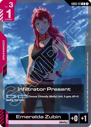 Infiltrator Present - Steel Requiem (GD03-111) | Grognard Games