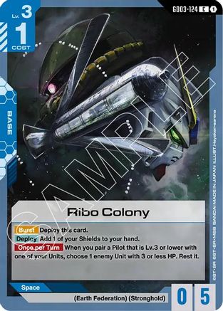Ribo Colony - Steel Requiem (GD03-124) | Grognard Games