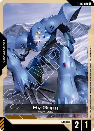 Hy-Gogg (T-013) - Steel Requiem (T-013) | Grognard Games