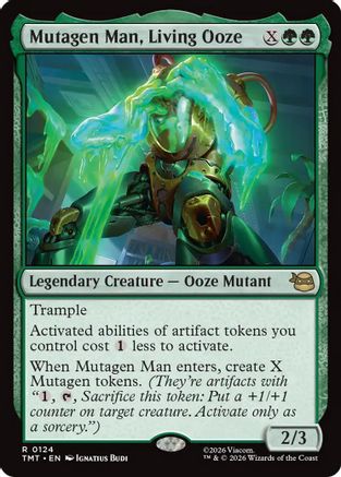 Mutagen Man, Living Ooze (TMT-124) - Teenage Mutant Ninja Turtles | Grognard Games