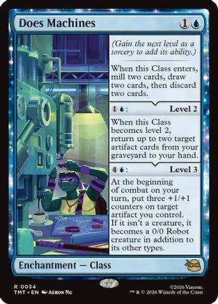 Does Machine (TMT-034) - Teenage Mutant Ninja Turtles Foil | Grognard Games