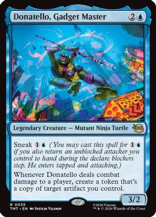 Donatello, Gadget Master (TMT-035) - Teenage Mutant Ninja Turtles Foil | Grognard Games