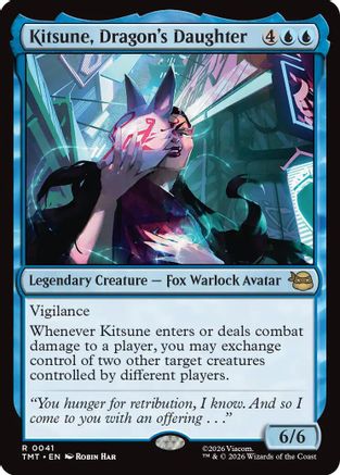 Kitsune, Dragon's Daughter (TMT-041) - Teenage Mutant Ninja Turtles Foil | Grognard Games