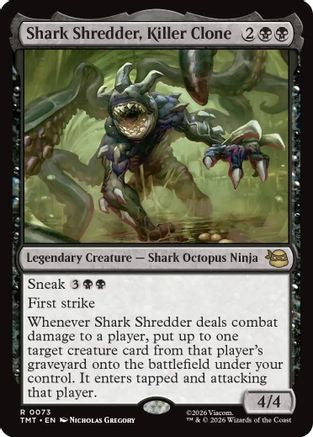 Shark Shredder, Killer Clone (TMT-073) - Teenage Mutant Ninja Turtles Foil | Grognard Games