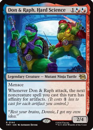 Don & Raph, Hard Science (TMT-144) - Teenage Mutant Ninja Turtles | Grognard Games