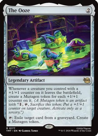 The Ooze (TMT-177) - Teenage Mutant Ninja Turtles Foil | Grognard Games