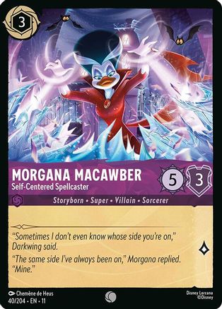 Morgana Macawber - Self-Centered Spellcaster (40/204) - Winterspell | Grognard Games