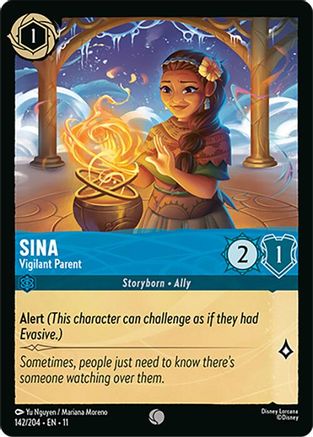 Sina - Vigilant Parent (142/204) - Winterspell | Grognard Games