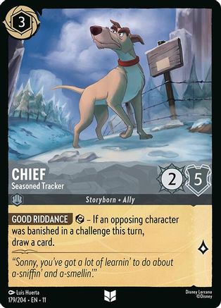 Chief - Seasoned Tracker (179/204) - Winterspell | Grognard Games