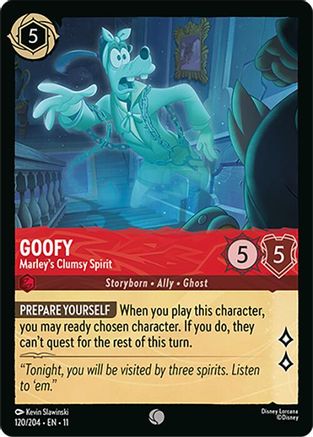 Goofy - Marley's Clumsy Spirit (120/204) - Winterspell | Grognard Games