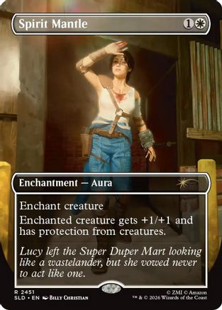 Spirit Mantle (SLD-2451) - Secret Lair Drop Series | Grognard Games
