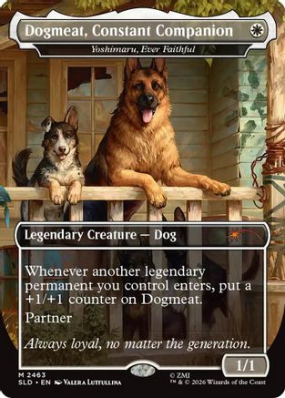 Dogmeat, Constant Companion - Yoshimaru, Ever Faithful (SLD-2463) - Secret Lair Drop Series Foil | Grognard Games