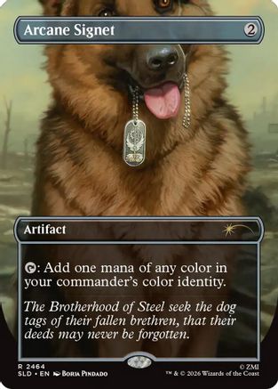 Arcane Signet (2464) (SLD-2464) - Secret Lair Drop Series Foil | Grognard Games
