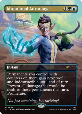 Mutational Advantage (SLD-2454) - Secret Lair Drop Series Foil | Grognard Games