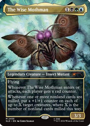 The Wise Mothman (SLD-2455) - Secret Lair Drop Series | Grognard Games