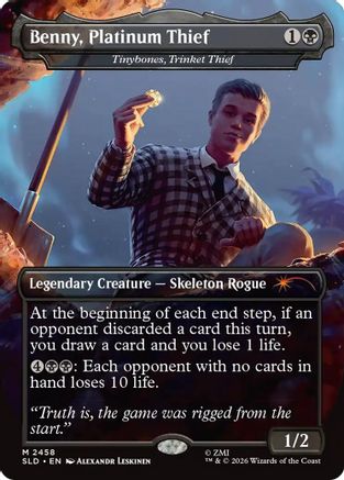 Benny, Platinum Thief - Tinybones, Trinket Thief (SLD-2458) - Secret Lair Drop Series | Grognard Games
