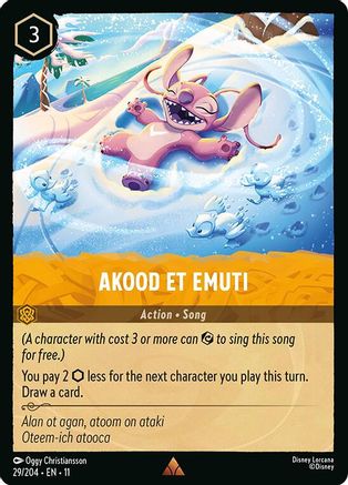 Akood Et Emuti (29/204) - Winterspell Cold Foil | Grognard Games