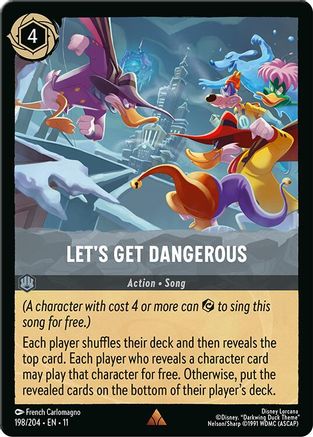 Let's Get Dangerous (198/204) - Winterspell Cold Foil | Grognard Games