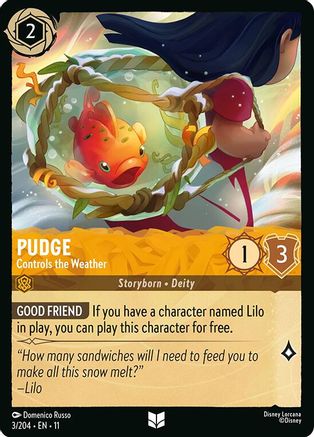 Pudge - Controls the Weather (3/204) - Winterspell Cold Foil | Grognard Games