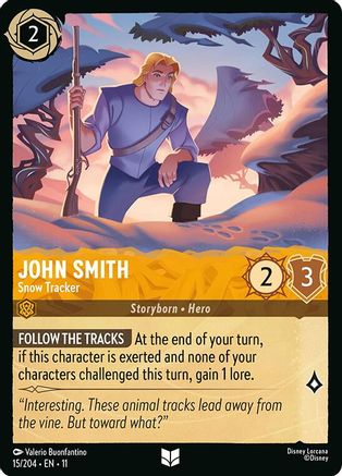 John Smith - Snow Tracker (15/204) - Winterspell | Grognard Games