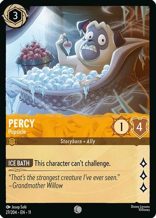 Percy - Pupsicle (27/204) - Winterspell | Grognard Games