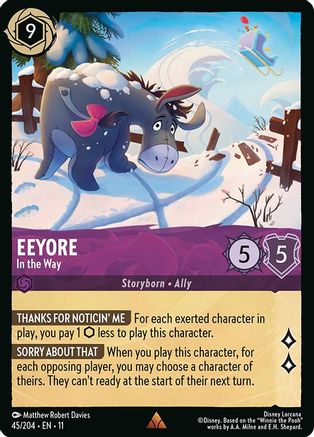 Eeyore - In the Way (45/204) - Winterspell | Grognard Games