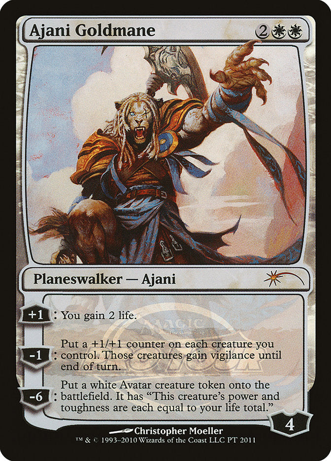 Ajani Goldmane (Pro Tour) [Pro Tour Promos] | Grognard Games