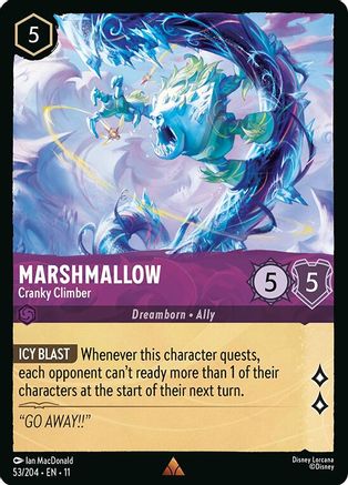 Marshmallow - Cranky Climber (53/204) - Winterspell | Grognard Games