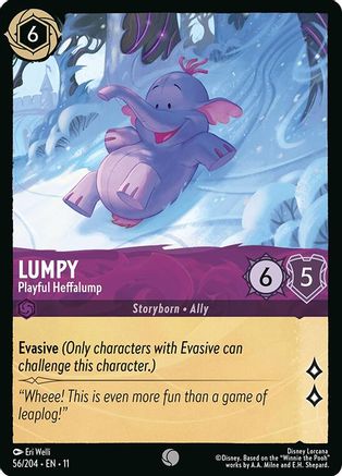 Lumpy - Playful Heffalump (56/204) - Winterspell | Grognard Games