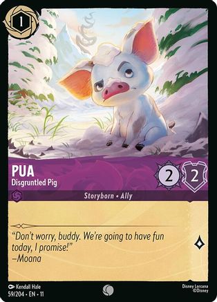 Pua - Disgruntled Pig (59/204) - Winterspell | Grognard Games