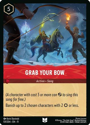 Grab Your Bow (131/204) - Winterspell | Grognard Games