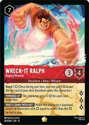 Wreck-It Ralph - Raging Wrecker (103/204) - Winterspell | Grognard Games