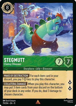 Stegmutt - Clumsy Dinosaur (79/204) - Winterspell | Grognard Games