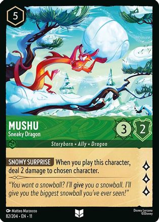 Mushu - Sneaky Dragon (82/204) - Winterspell | Grognard Games