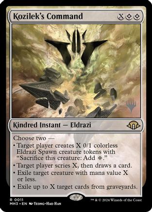 Kozilek's Command (PPECL-011) - Promo Pack: Lorwyn Eclipsed | Grognard Games