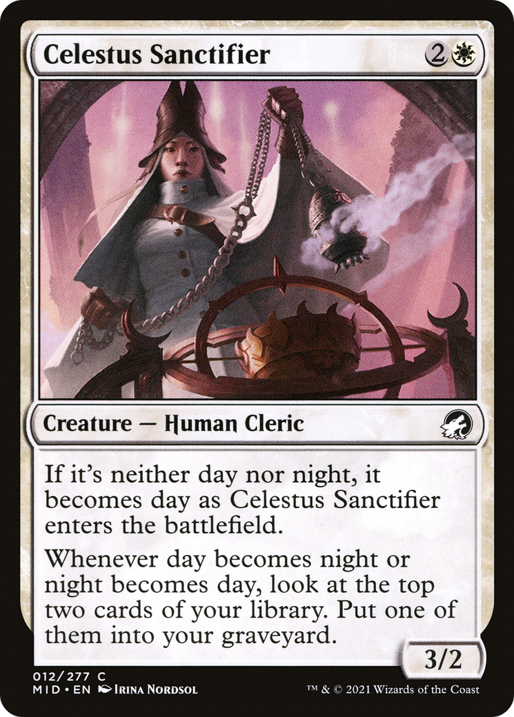Celestus Sanctifier [Innistrad: Midnight Hunt] | Grognard Games