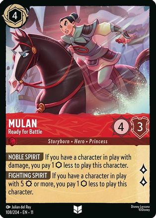 Mulan - Ready for Battle (108/204) - Winterspell | Grognard Games