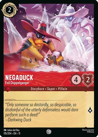 Negaduck - Evil Doppelganger (115/204) - Winterspell | Grognard Games