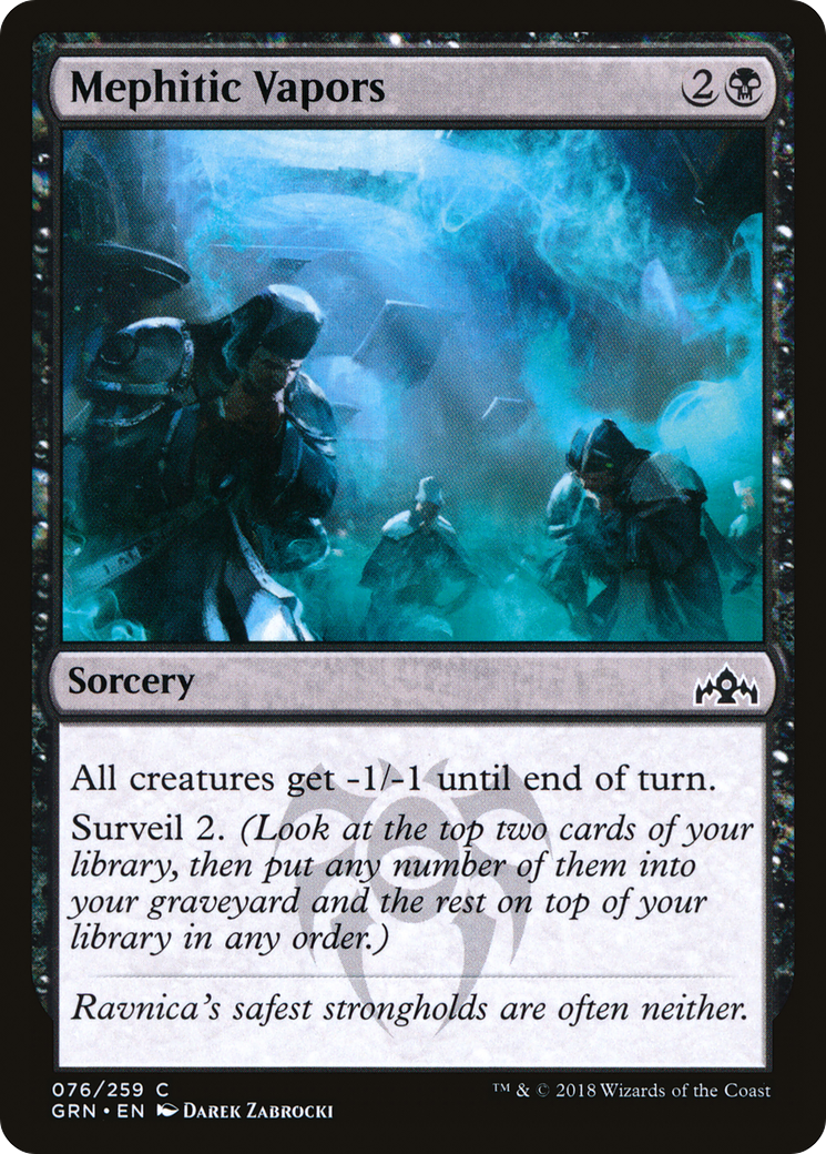 Mephitic Vapors [Guilds of Ravnica] | Grognard Games