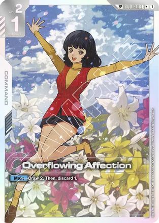 Overflowing Affection (SP) (U+) - Steel Requiem (GD01-118) Holofoil | Grognard Games