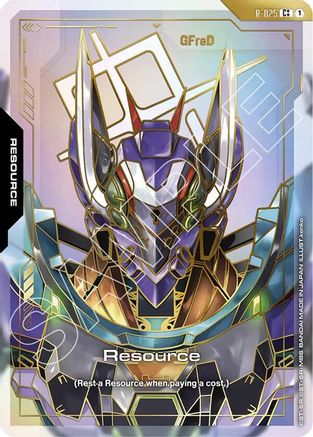 Resource (R-025) (C++) - Steel Requiem (R-025) Holofoil | Grognard Games
